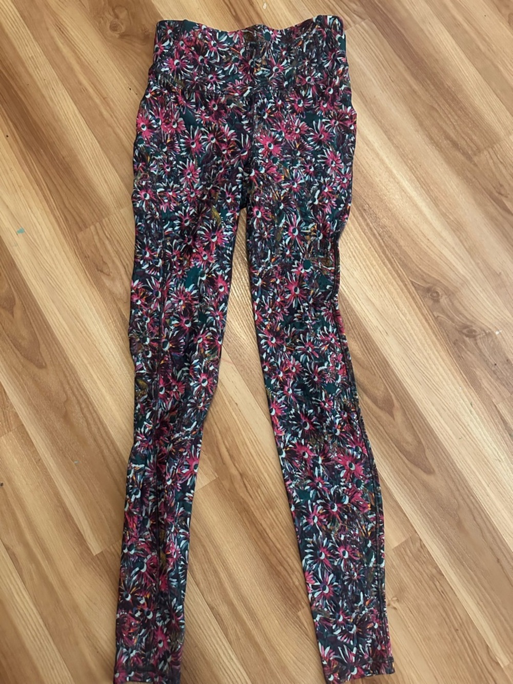 lululemon athletica Floral Multicolor High-Rise Leggings